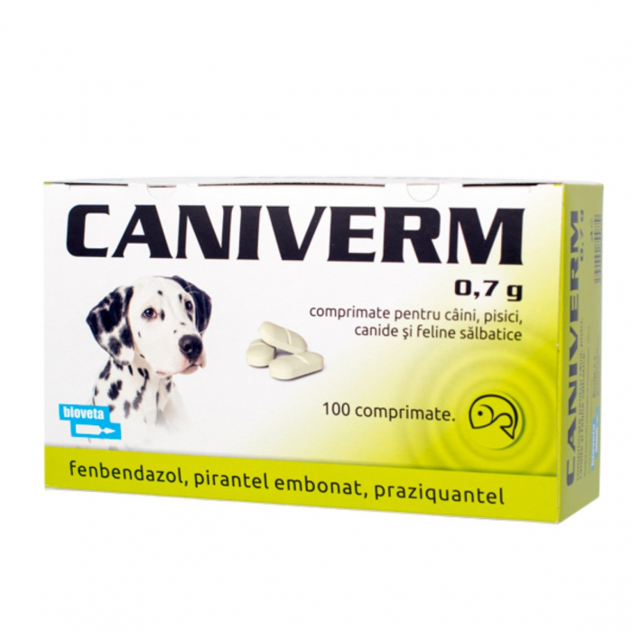 Caniverm Tablete 0,7g - 100 buc [2]