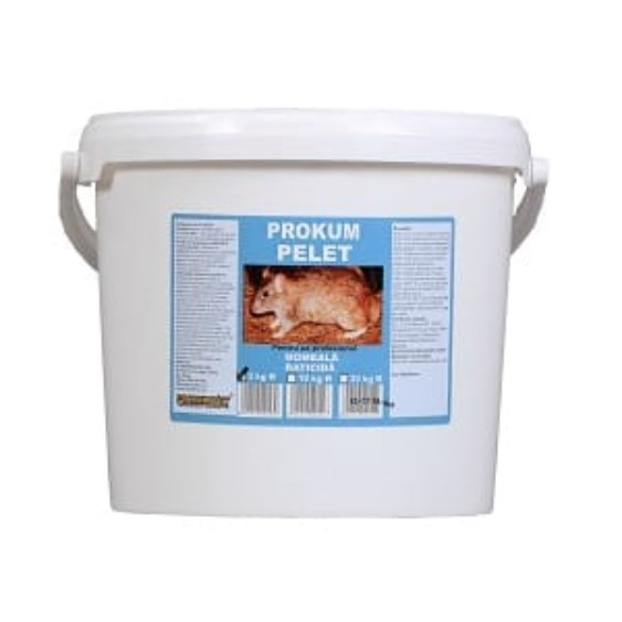 Prokum pelet pentru soareci si sobolani 3kg galeata