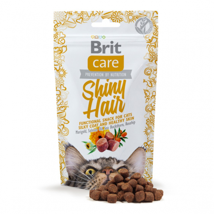 Brit Care Cat Snack Shiny Hair 50 g [2]