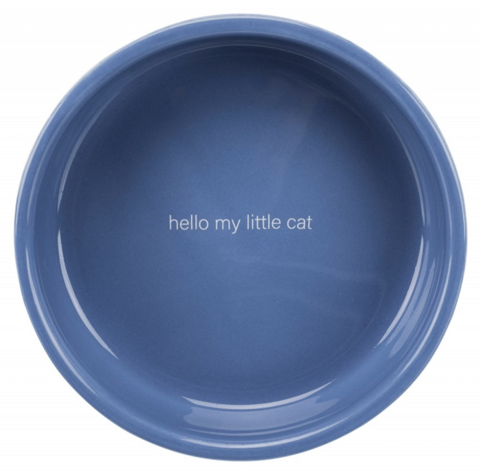 Bol ceramic 0.3 l/ 15 cm albastru/alb [2]