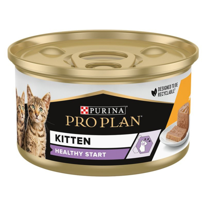 Conserva hrana umeda pisici junior, Pro Plan Kitten, 85 g