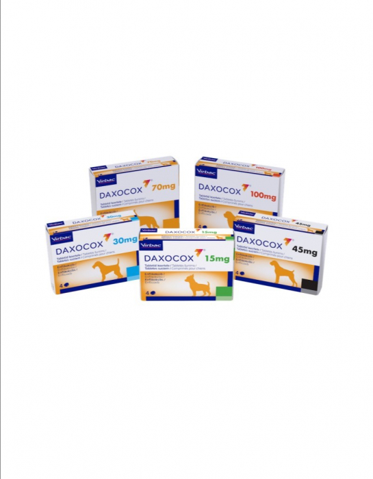 Daxocox 15 mg - 4 comprimate pentru câini [1]