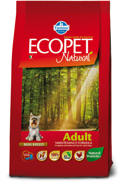 Ecopet Natural Caine Mini Adult – 12 Kg