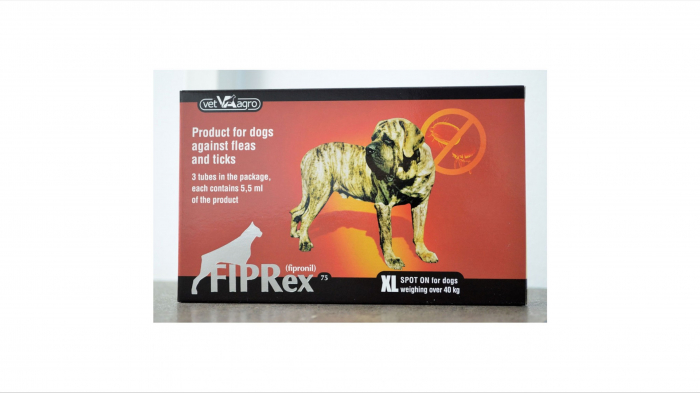 Fiprex 75 XL pentru caini 40-60 kg - 3 pipete Antiparazitare [1]