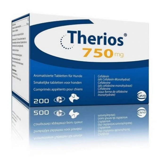 Folie Therios 750 Mg, Antibiotic, 10 Comprimate