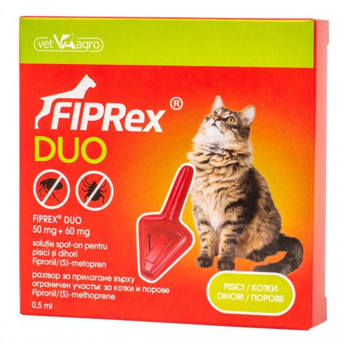 Fiprex Duo Cat x 1 pipeta antiparazitara [1]