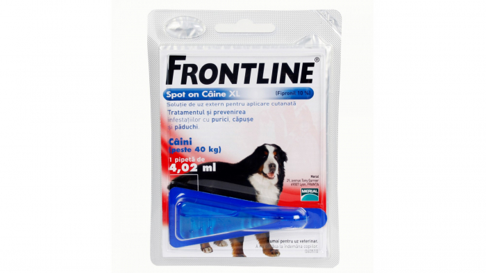 Frontline Spot On XL (40-60 kg) - 1 Pipeta Antiparazitara (Fipronil) [2]