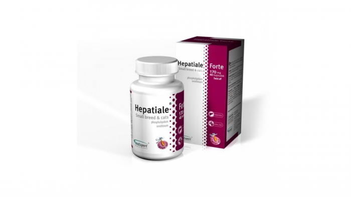 Hepatiale forte small breed & cats 170 mg - 40 capsule twist off [2]