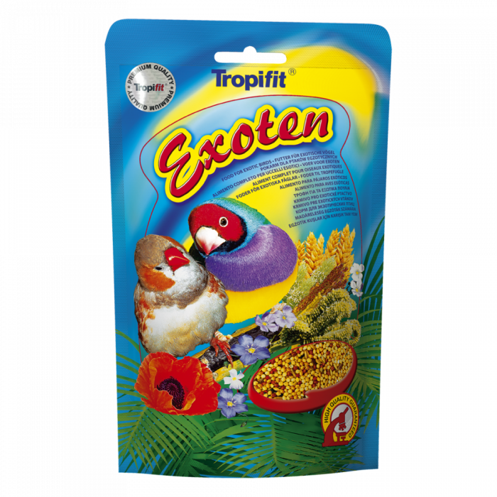 Hrana pentru pasari Tropifit Bird PREMIUM Exoten food (pasari exotice), 250g