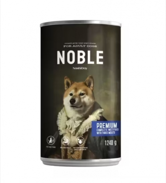 Hrana Umeda pentru Caini, NashiDay Noble, Pui vita si porc, 1240 g [1]