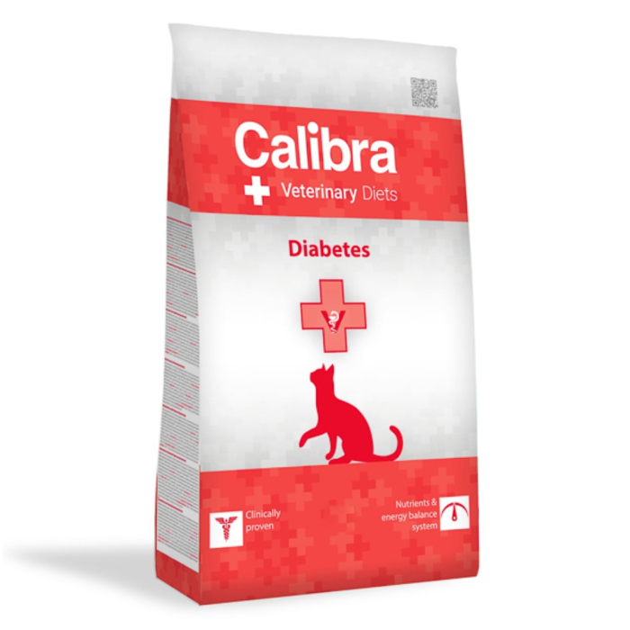 Hrana uscata dietetica pentru pisici Calibra VD Cat Diabetes 2 kg