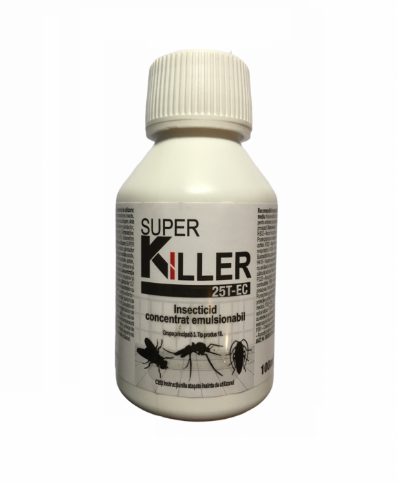 super killer 25 ec 10 ml prospect Insecticid Super Killer 25T - EC, 100 ml