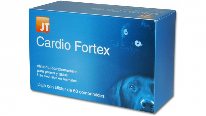 JT- CARDIO FORTEX Pentru Caini Si Pisici, 60 TABLETE