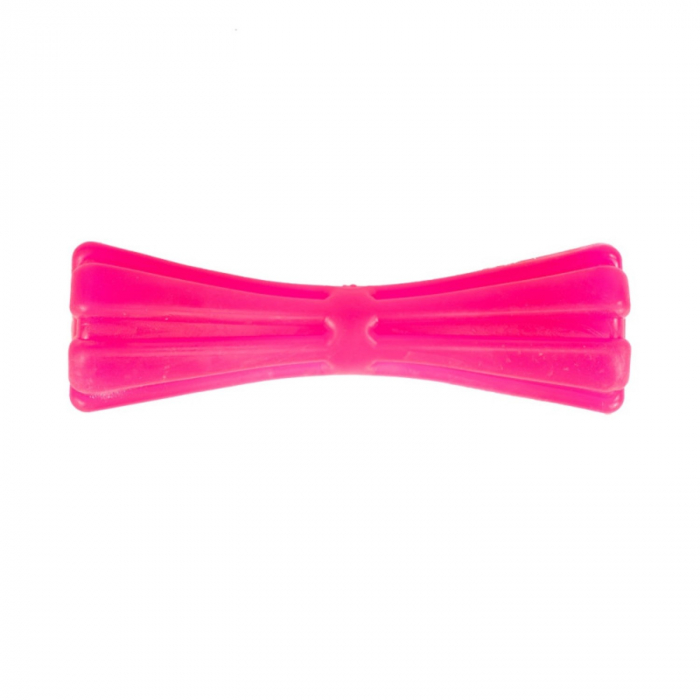 Jucarie in forma de Gantera din cauciuc termoplastic, multicolor, 15 cm [4]