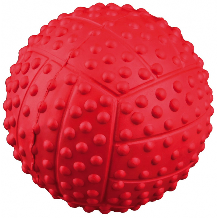 Jucarie Minge Cauciuc Natural 7 cm cu Sunet [3]