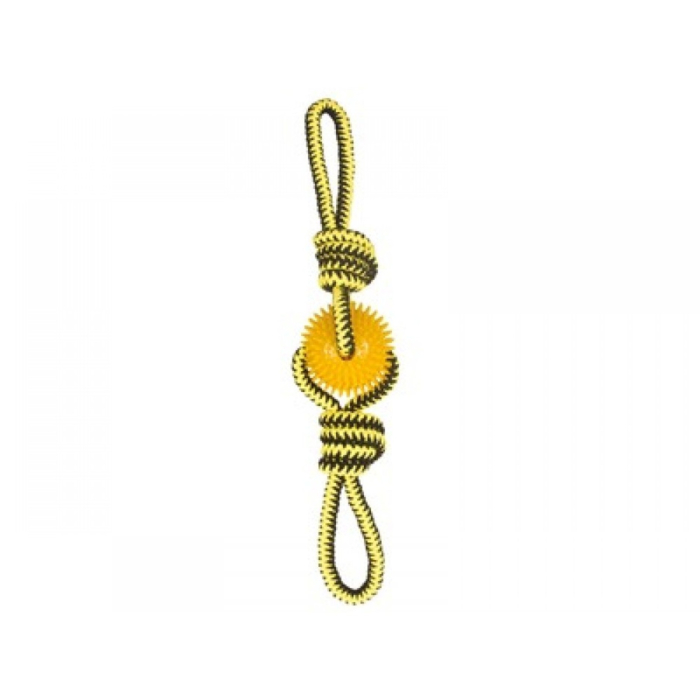 Jucarie pentru caini din sfoara, trio,TWIST M-PETS, 49 cm [3]