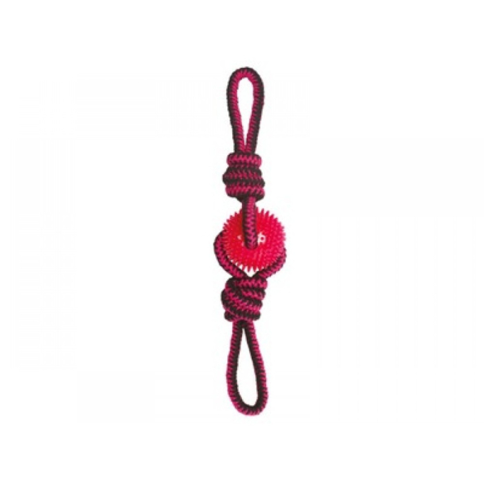 Jucarie pentru caini din sfoara, trio,TWIST M-PETS, 49 cm