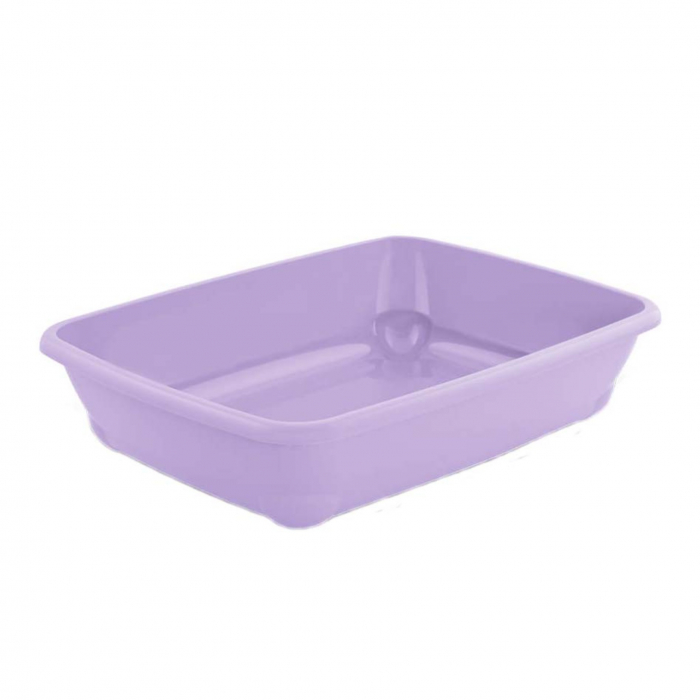 Litiera pentru pisici MPB Birba Mini, 30x31x9h cm, Lila [1]