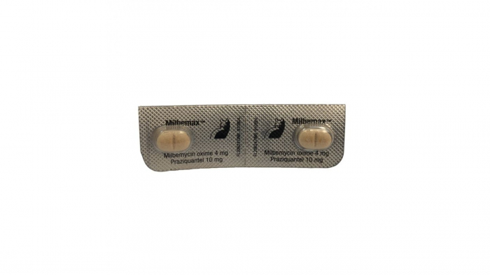Milbemax Cat 4 / 10 mg (< 2 kg), 1 tableta [2]