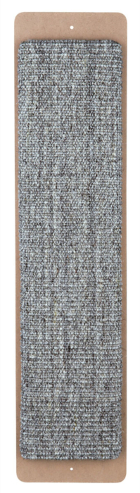 Placa de Zgariat cu Sisal, Lemn Gri 17 x 70 cm