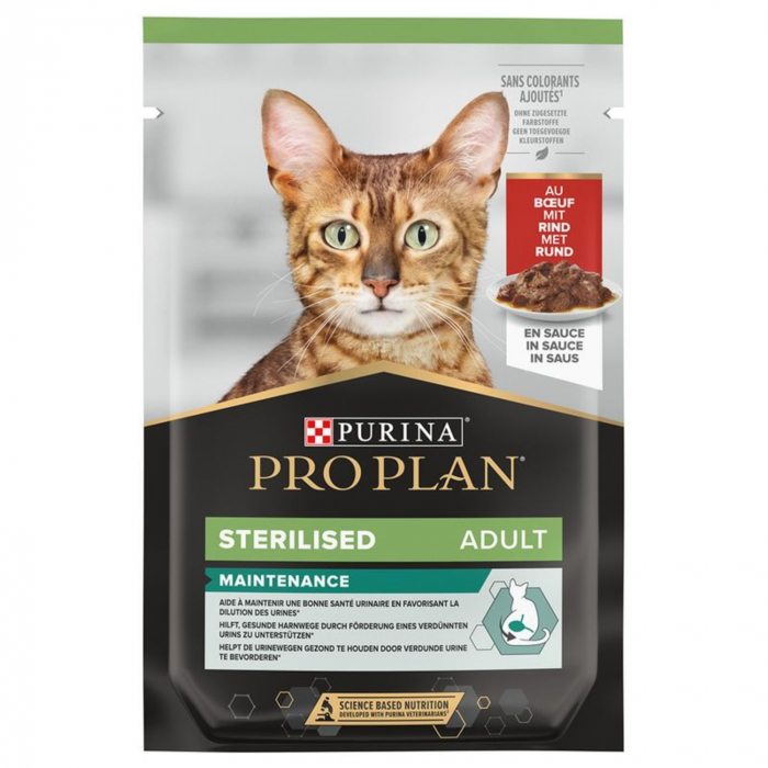 Pro Plan Sterilised Nutrisavour cu Cod, 1 x 75 g [2]
