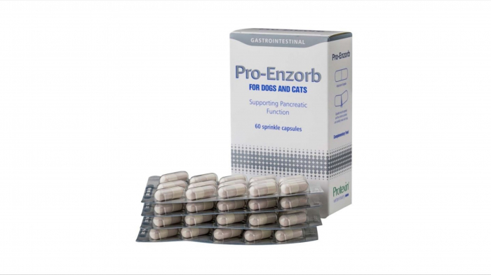 Protexin Pro-Enzorb pentru caini si pisici, 60 capsule