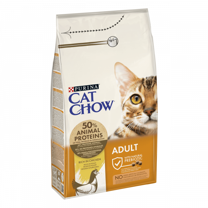 Purina Cat Chow Pisica Adult cu Pui - 1,5 kg [1]