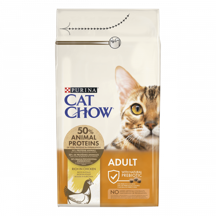 Purina Cat Chow Pisica Adult cu Pui - 1,5 kg [2]