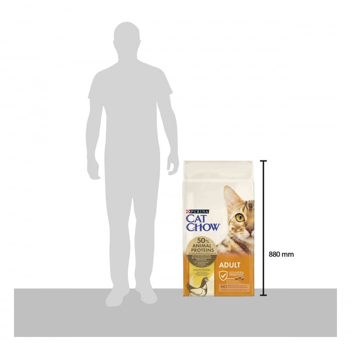 Purina Cat Chow Pisica Adult cu Pui - 15 kg [11]
