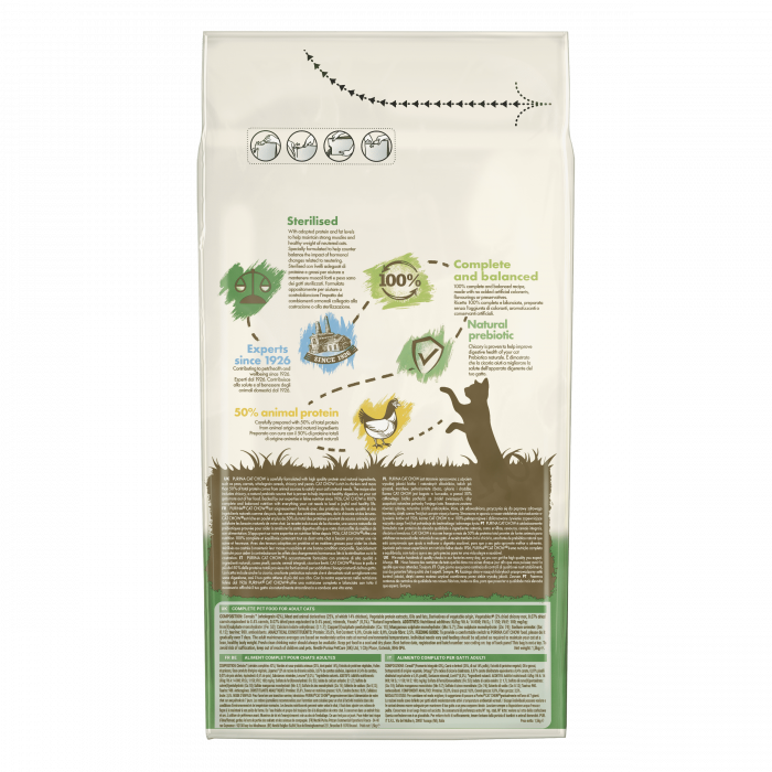 Purina Cat Chow Pisica Adult Sterilizat cu Pui - 1.5 kg [3]