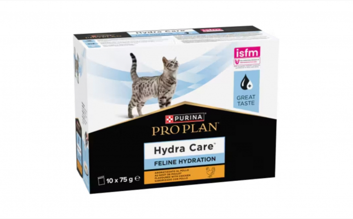 PURINA PRO PLAN Hydra Care  Supliment de hidratare pentru pisici cu pui 1x85 g