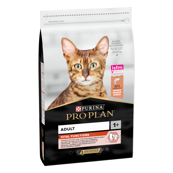 Purina PRO PLAN ORIGINAL ADULT OPTISENSES cu Somon 10 kg