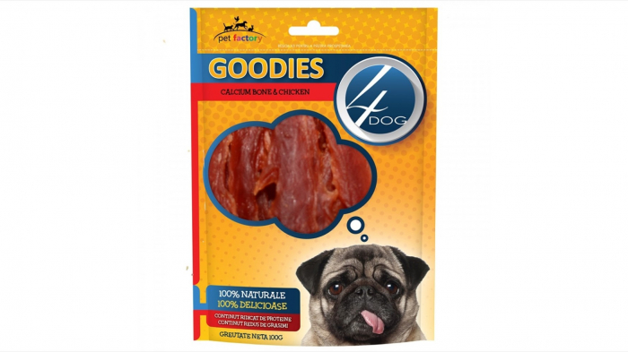 Recompense 4DOG Goodies Duck Jerky Tenders 100g [1]