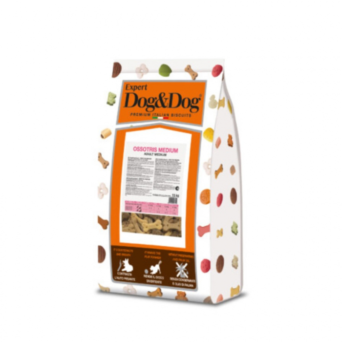 Recompense delicioase, Biscuiti pentru caini Dog  Dog Expert ossotris, 15kg