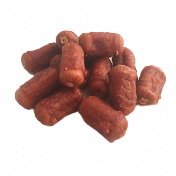 Recompense delicioase pentru caini Agility LSS-22, carnati de vita impletiti cu rata, 500g [2]