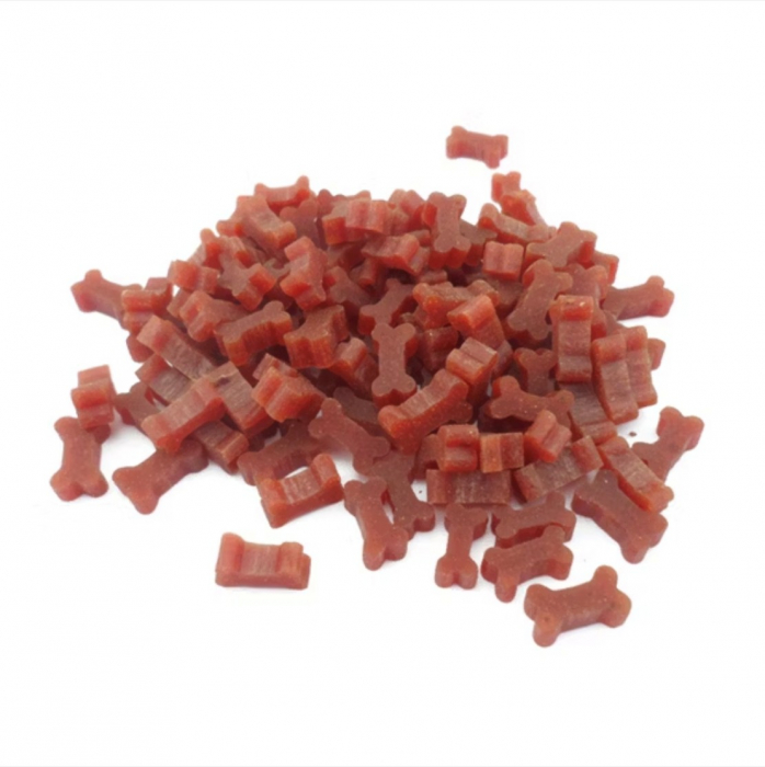 Recompense delicioase pentru caini Agility LSDC-39, noduRecompense delicioase pentru caini Agility LSDC-34, mini oase de rata, 700gri de rata, 500g [2]