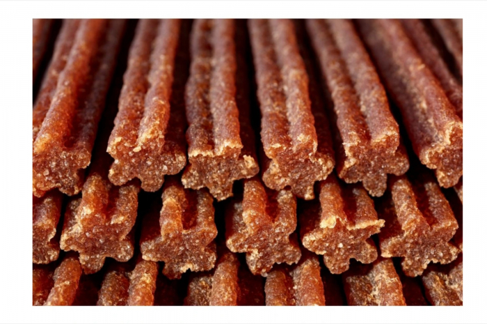 Recompense pentru caini Bow Wow, betisoare de carne de vita si colagen, 17 buc [2]