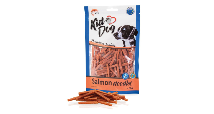 Recompense Pentru Caini Pisici, Noodles Cu Somon, 80 g