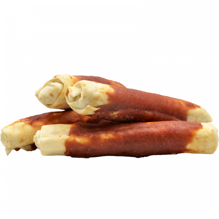 Recompense pentru caini Mr. Bandit WRAPPER XL, 13 cm, rata, 500g [2]