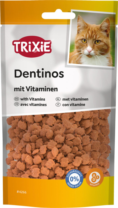 Recompense Pentru Pisici, Denta Fun, Dentinos Cu Vitamine, 50 g