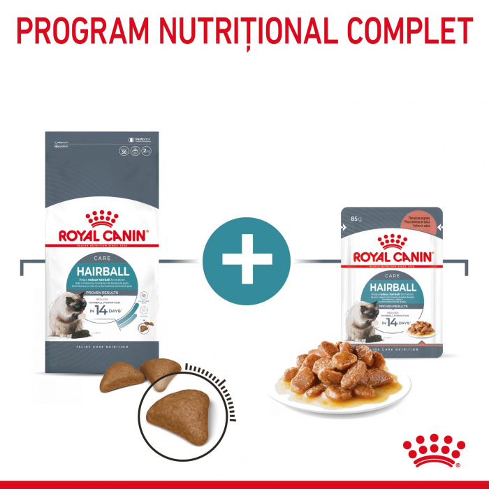 Royal Canin Hairball Care Adult hrana uscata pisica, limitarea ghemurilor de blana, 2 kg [5]