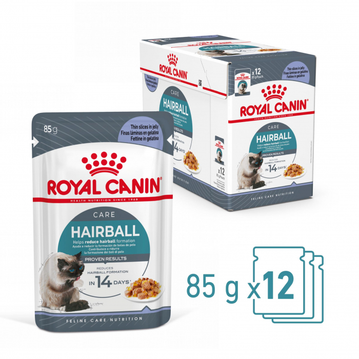 Royal Canin Hairball Care Jelly plic aspic, 1 x 85 g [5]