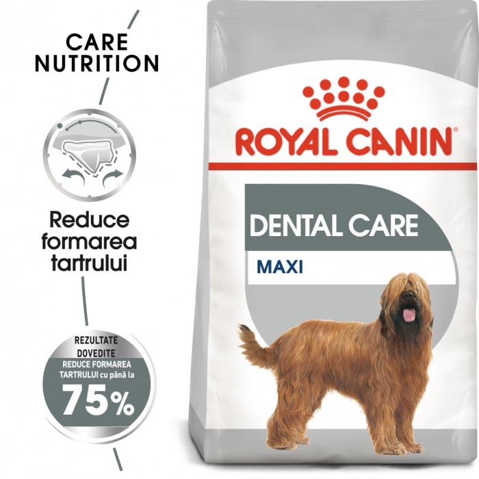 Royal Canin Maxi Dental Care Adult, hrană uscată câini, pentru dinti sanatosi, 3kg [1]