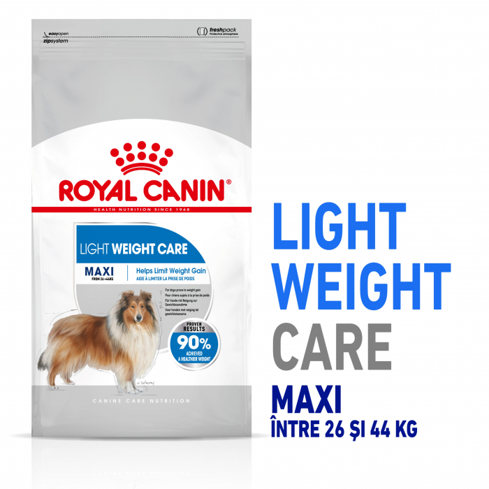 Royal Canin Maxi Light Weight Care Adult hrana uscata caine, limitarea cresterii in greutate, 3 kg [3]