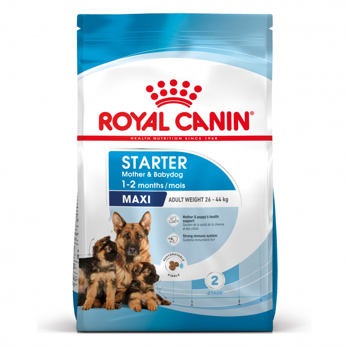 Royal Canin Maxi Starter Mother Babydog, Mama Si Puiul, Hrana Uscata Caine, 15 Kg