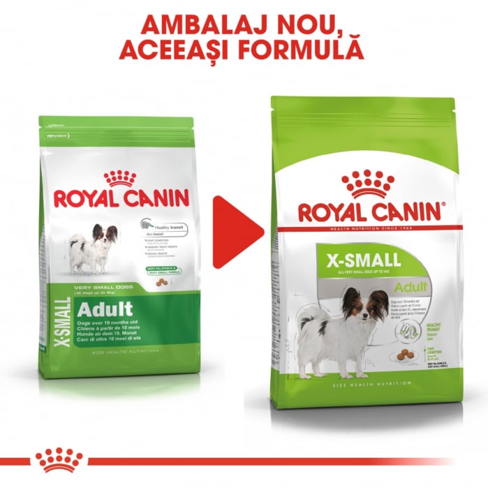 Royal Canin X-Small Adult, hrană uscată câini, 500 g [8]