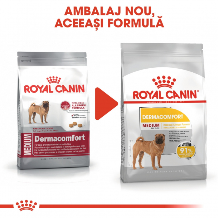 Royal Canin Medium Dermacomfort, hrana uscata - 3 kg [7]