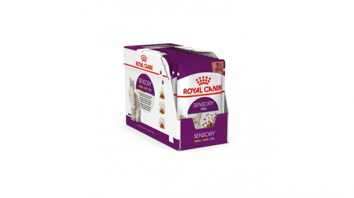 Royal Canin Sensory, pachet mixt, hrană umedă pisica, stimularea simțurilor (în sos), 12 x 85g [3]