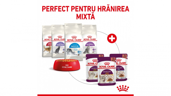 Royal Canin Sensory, pachet mixt, hrană umedă pisica, stimularea simțurilor (în sos), 12 x 85g [4]