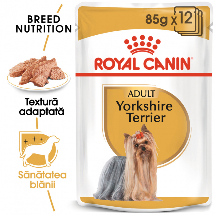 Royal Canin Yorkshire Terrier Adult hrana umeda caine (pate), 85 g [4]